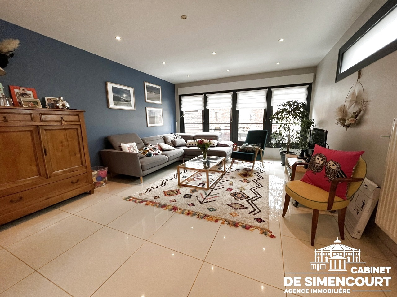 Immo80 – L'immobilier à Amiens et dans la Somme-HENRIVILLE – MAISON CONTEMPORAINE AVEC JARDIN ET GARAGE