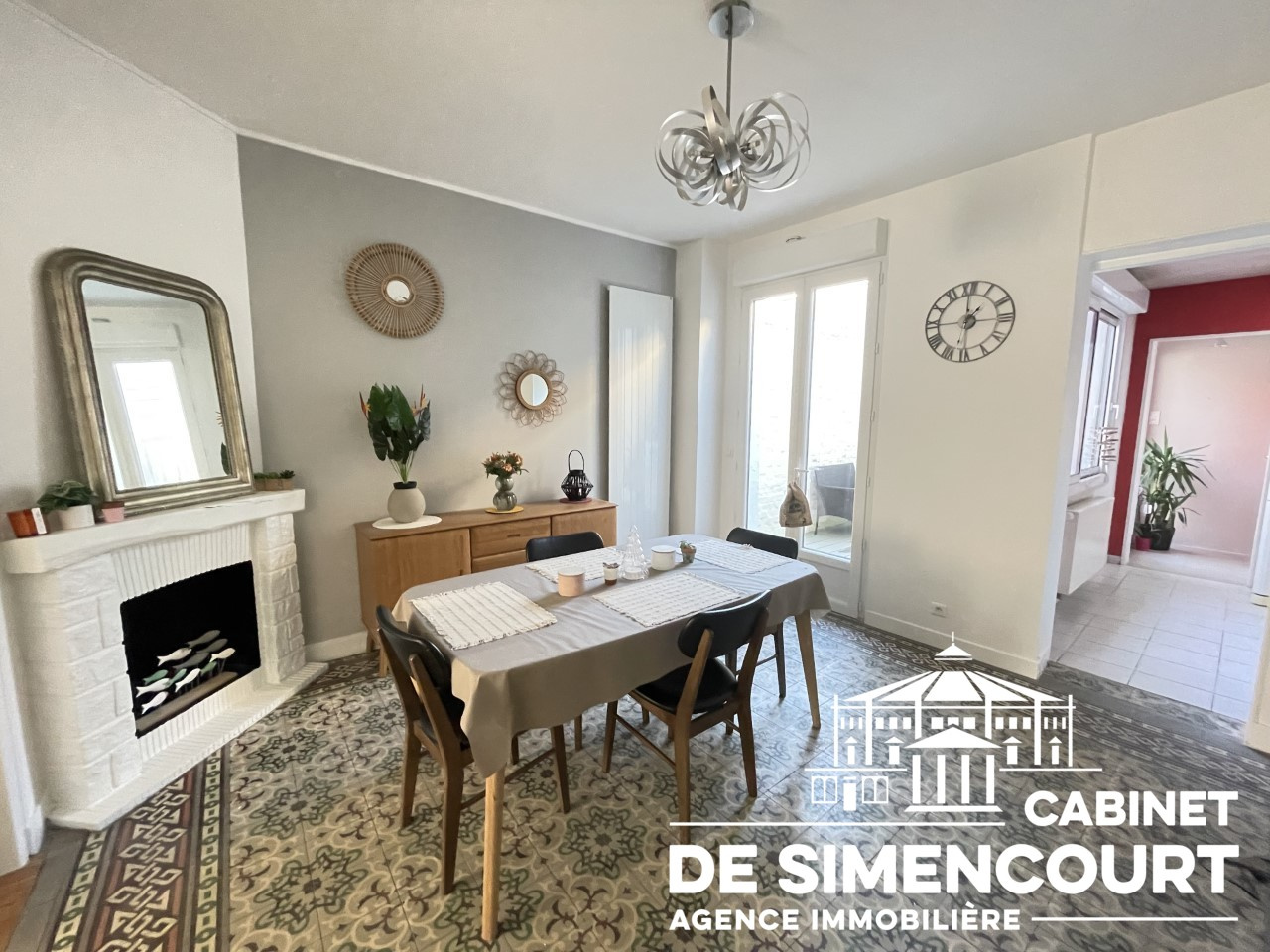Immo80 – L'immobilier à Amiens et dans la Somme-SAINTE ANNE – UNE AMIENOISE DE 92 M2 AVEC COUR
