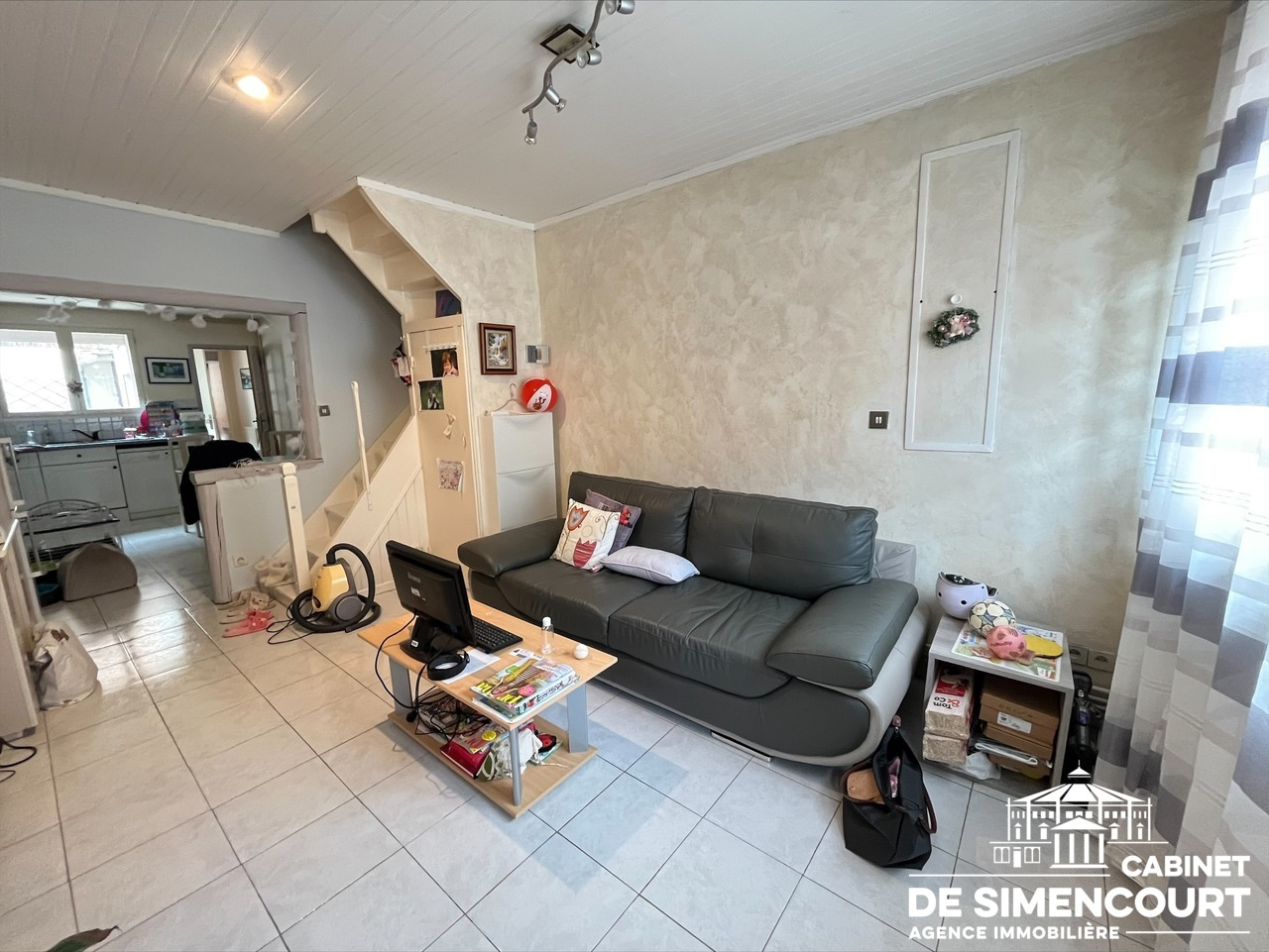 Immo80 – L'immobilier à Amiens et dans la Somme-EXCLUSIVITE – ST HONORE – AMIENOISE AVEC COUR