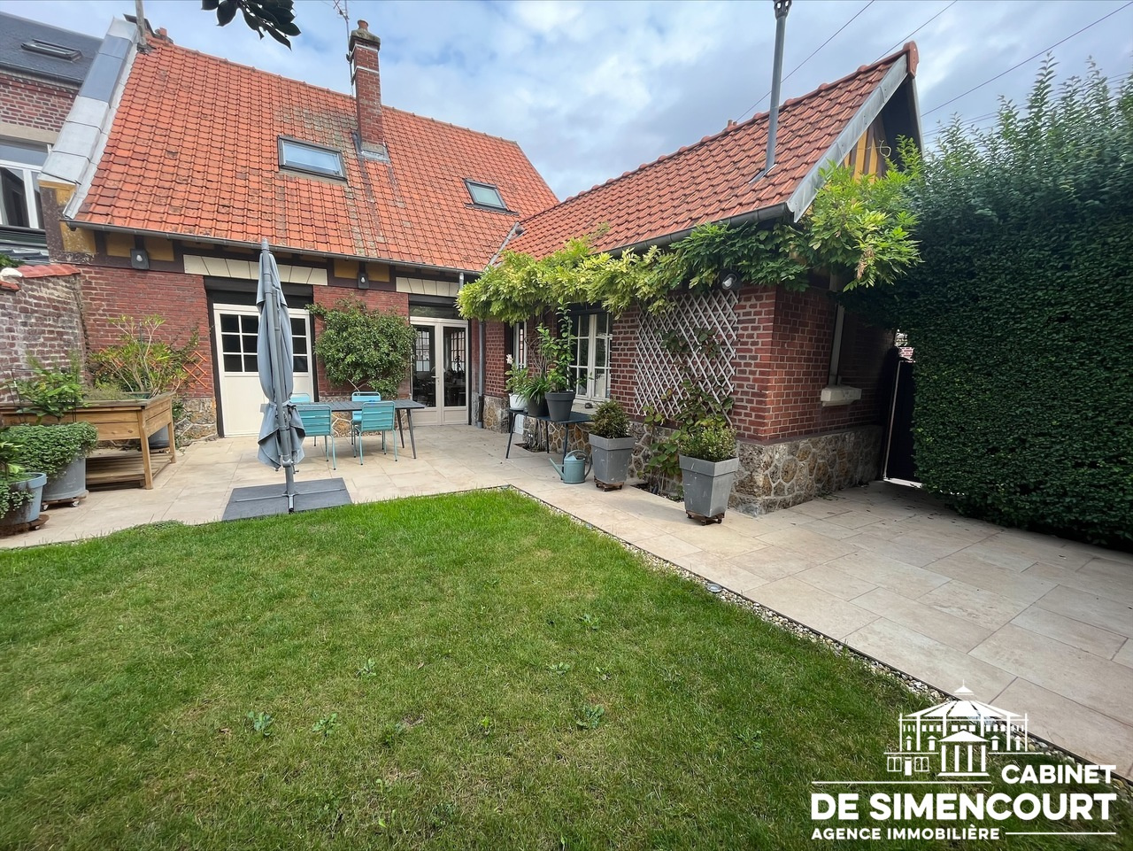 Immo80 – L'immobilier à Amiens et dans la Somme-EXCLUSIVITE – HENRIVILLE – MAISON 4 CHBRES