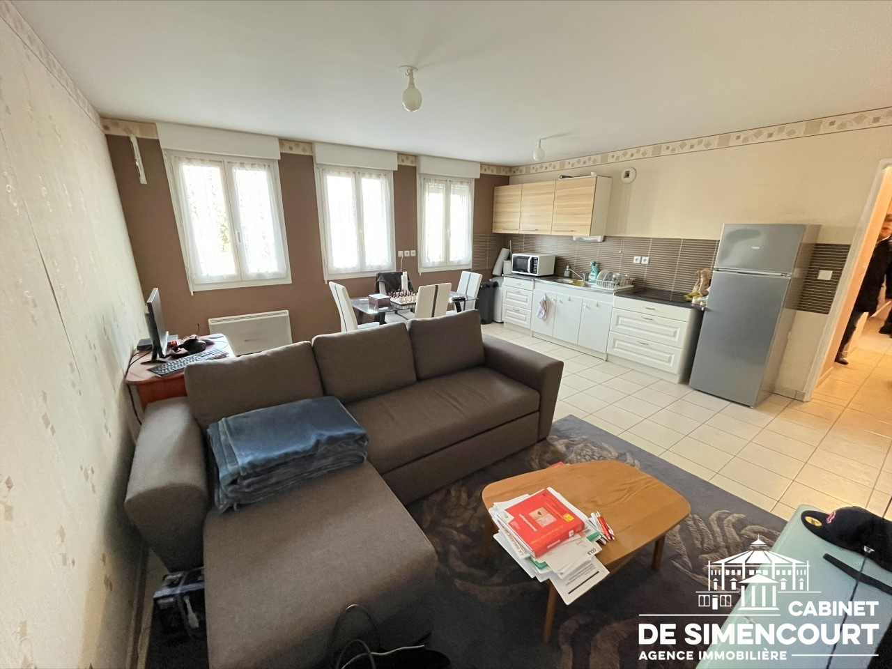 Immo80 – L'immobilier à Amiens et dans la Somme-LES HORTILLONAGES – APPARTEMENT DE TYPE 2 AVEC PARKING EN SOUS SOL