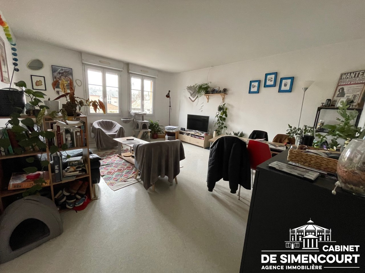 Immo80 – L'immobilier à Amiens et dans la Somme-AMIENS CENTRE – F2 LOUE