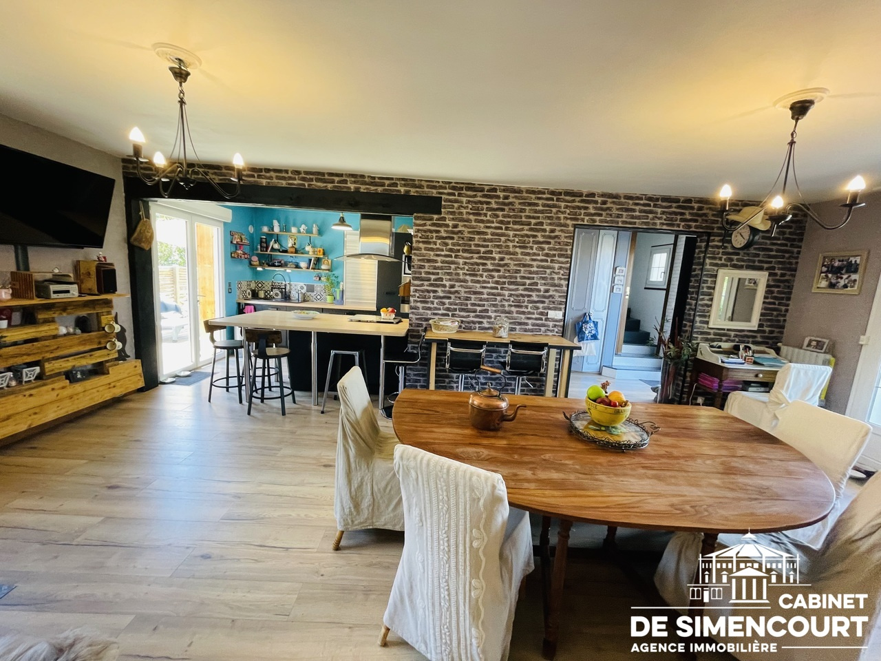 Immo80 – L'immobilier à Amiens et dans la Somme-AMIENS SUD – PAVILLON INDIVIDUEL – JARDIN ET GARAGE
