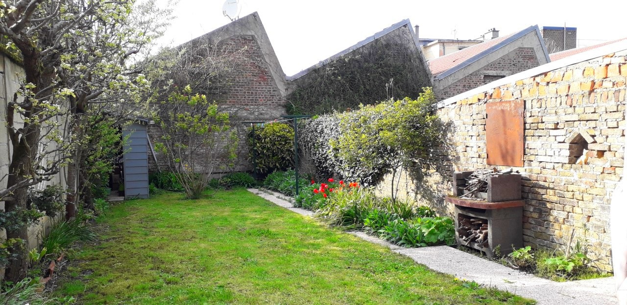 Immo80 – L'immobilier à Amiens et dans la Somme-BAS HENRIVILLE – AMIENOISE AVEC JARDIN