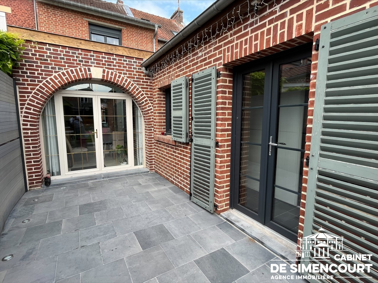 Immo80 – L'immobilier à Amiens et dans la Somme-HENRIVILLE – MAISON 4 CHBRES – JARDIN